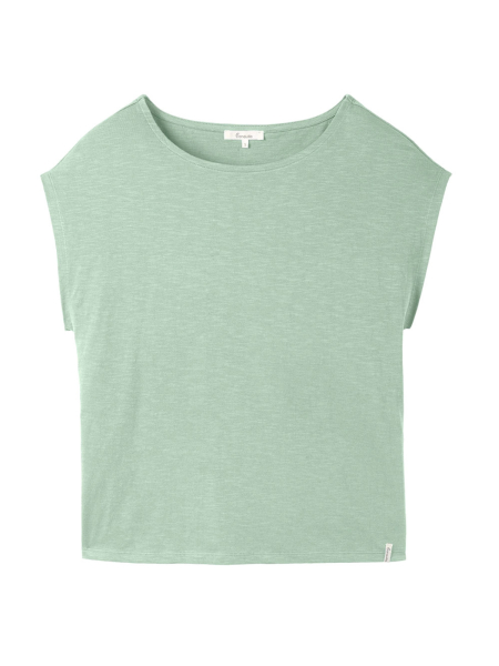 TRANQUILLO Slub-Shirt granite green 5