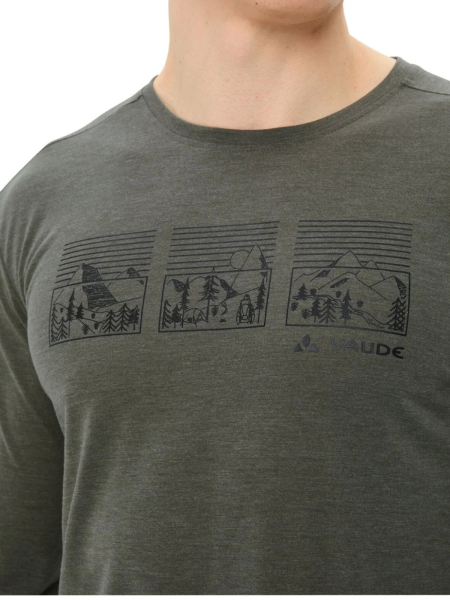 Preview: VAUDE Longsleeve Rosemoor III khaki 3