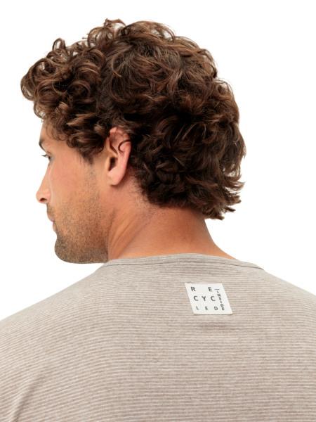 Preview: VAUDE T-Shirt Mineo Striped linen 4