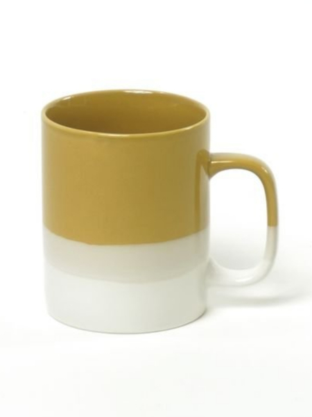 KINTA Becher Cup L mustard/white