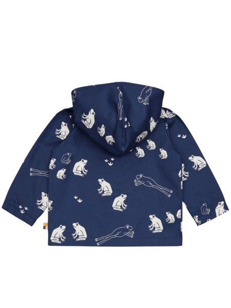 Preview: LOUD + PROUD Outdoorjacke Frösche ultramarine 2