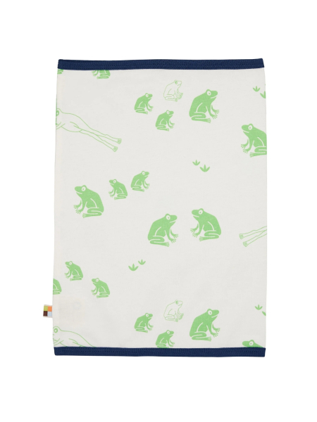 Preview: LOUD + PROUD Schlauchschal Frösche opal 2