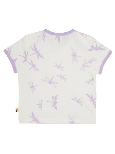 Preview: LOUD + PROUD T-Shirt Libellen lilac 2