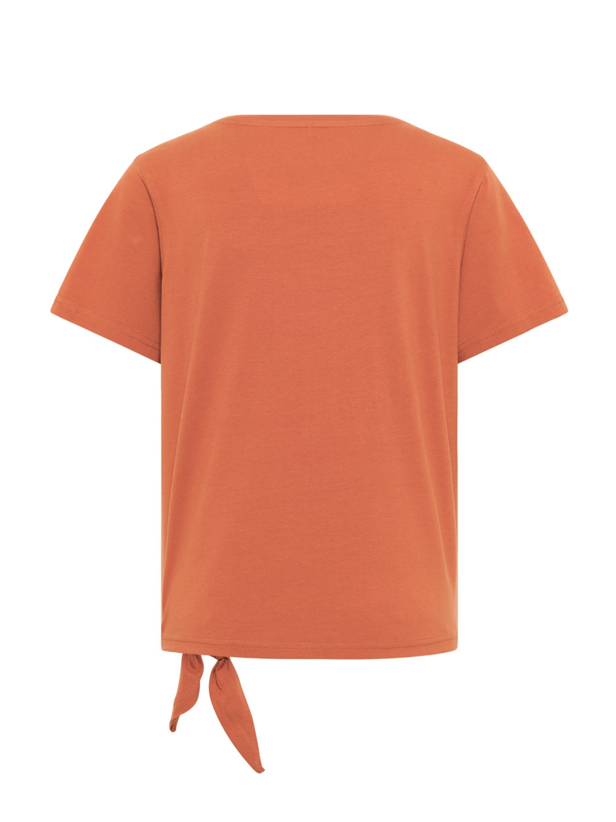 better2gether - TRANQUILLO T-Shirt zum Knoten terracotta | V-Shirts