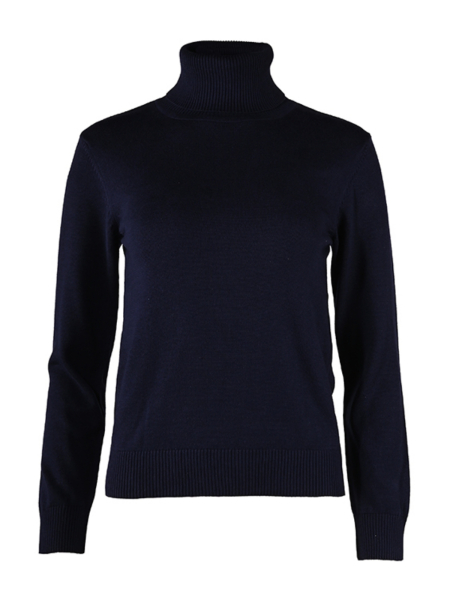 ANUKOO Rollkragen-Pullover tiefblau