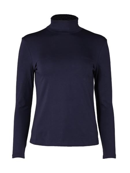 ANUKOO Rollkragen-Shirt tiefblau