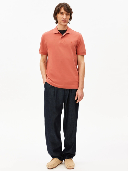 ARMEDANGELS Poloshirt Maario tabasco red 4