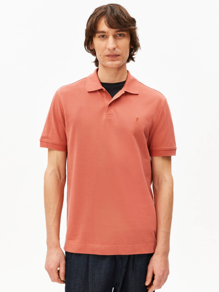 ARMEDANGELS Poloshirt Maario tabasco red