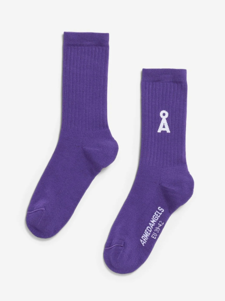 ARMEDANGELS Socken Saamus Bold pungent purple