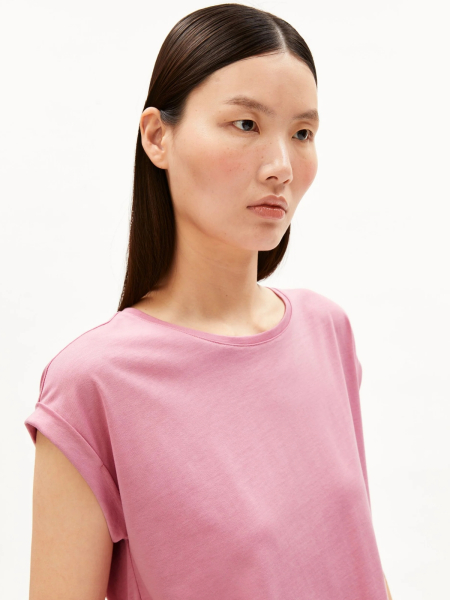 ARMEDANGELS T-Shirt Jilaana washed berry 3