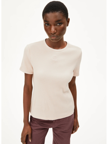 ARMEDANGELS T-Shirt Walinaa GMT wash pale peach