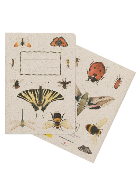 BRIGITTE BALDRIAN Notizheft Insektenparadies 3
