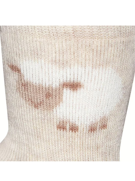 EWERS STRÜMPFE Kindersocken Schäfchen beige melange 2