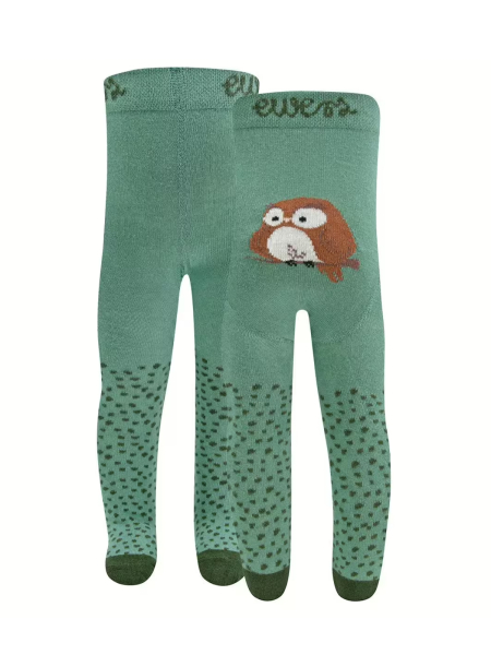 EWERS STRÜMPFE Kinderstrumpfhose Eule blaufichte