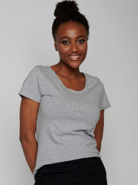 GREENBOMB T-Shirt Loves Basic heather grey 2