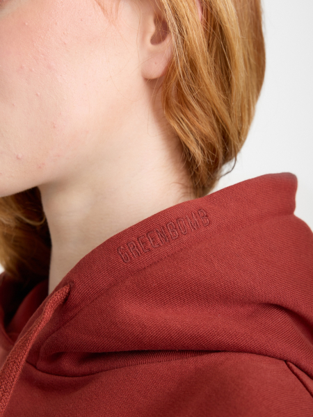 GREENBOMB Hoodie Basic Flipper red berry 3