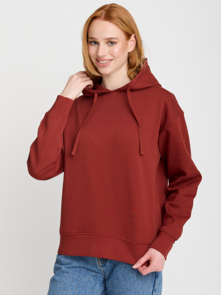 GREENBOMB Hoodie Basic Flipper red berry