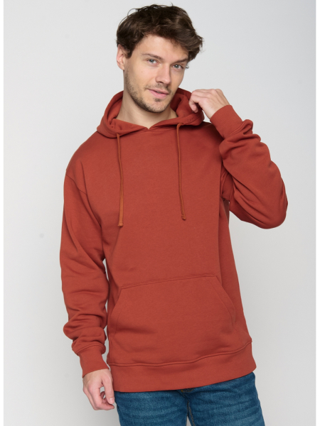 GREENBOMB Hoodie Basic Joy dark clay