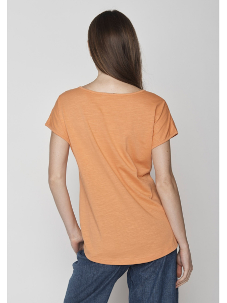 GREENBOMB T-Shirt Basic Cool peach 4