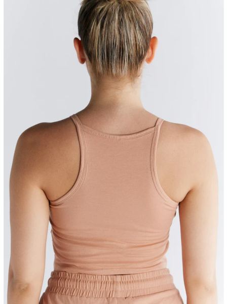 LEELA COTTON Sport Top café crema 2