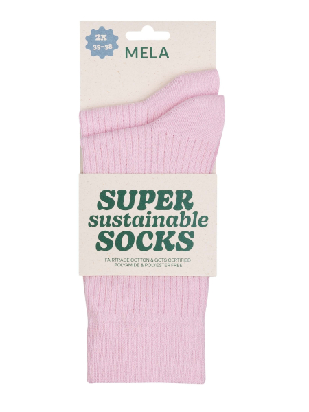 MELA Ripp Socken 2er Pack gelato raspberry 2