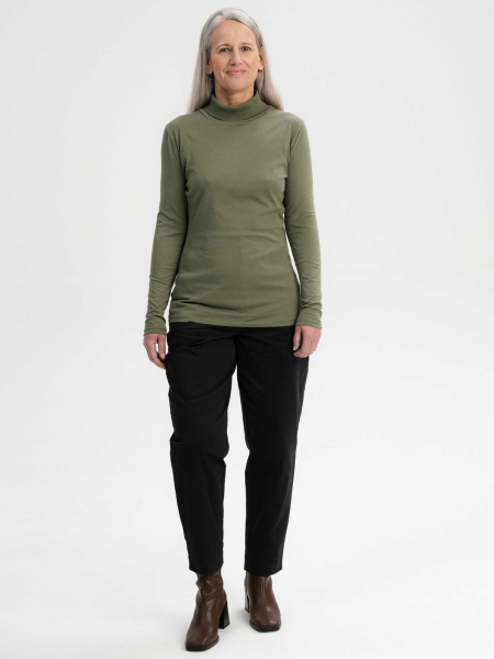 MELA Turtleneck Shirt Anchal thymian 3
