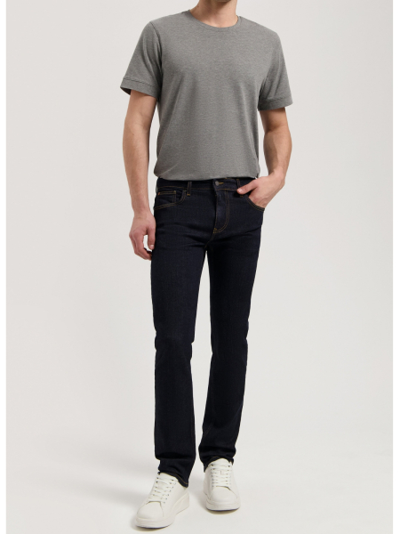 MUD JEANS Bryce Mid Straight strong blue 4