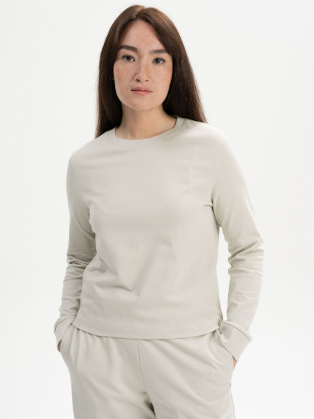 MELA Langarmshirt schwer Aastha birke