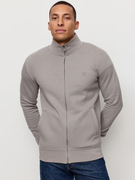 RECOLUTION Sweatjacke Camphor greige 2