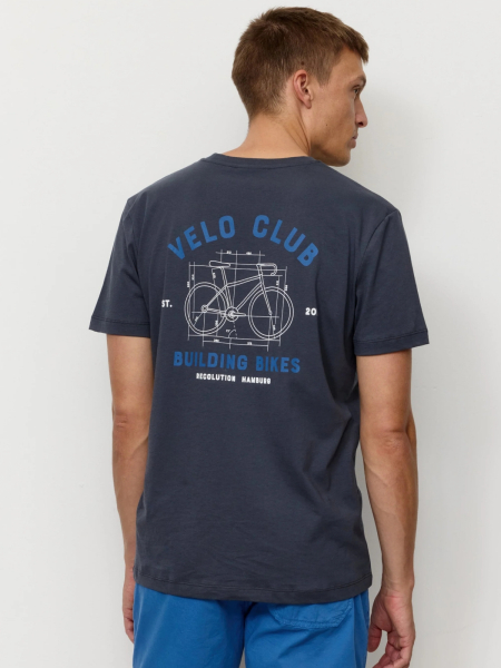 RECOLUTION T-Shirt Agave Velo Club dark grey
