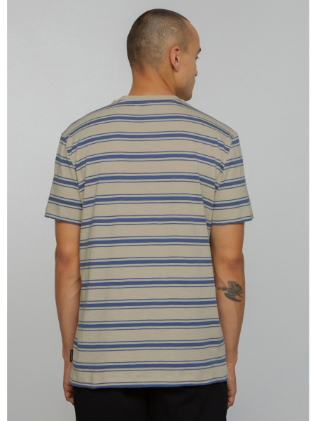 RECOLUTION T-Shirt Cassava Stripes electric blue 3