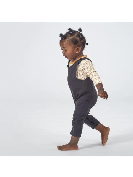 SENSE ORGANICS Baby Overall Rafa schwarz 2