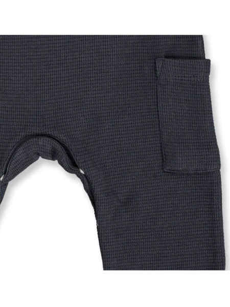 SENSE ORGANICS Baby Overall Rafa schwarz 4