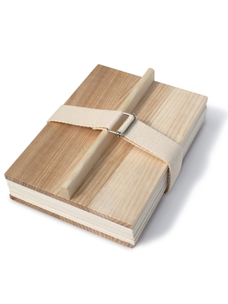 SIDE BY SIDE Blütenpresse A5 natur