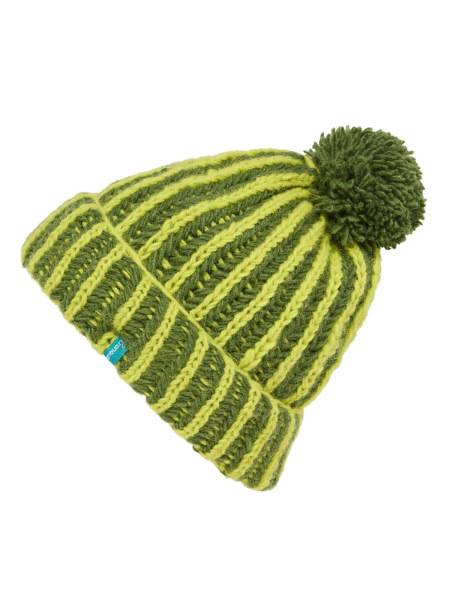 TRANQUILLO Grobstrick Mütze pesto