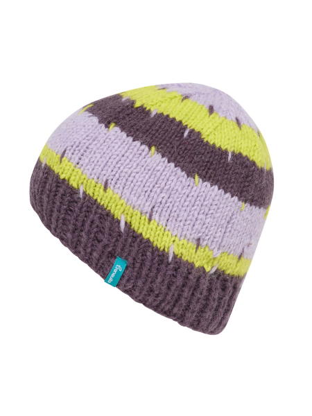 TRANQUILLO Grobstrick Mütze plum