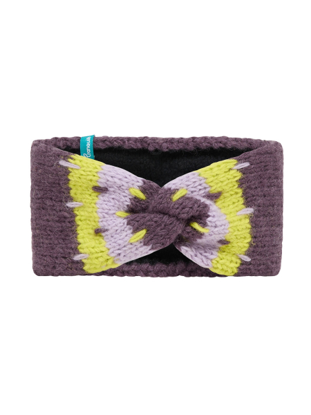 TRANQUILLO Grobstrick Stirnband plum