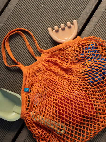 TRANQUILLO Netzbeutel für Kids orange 3
