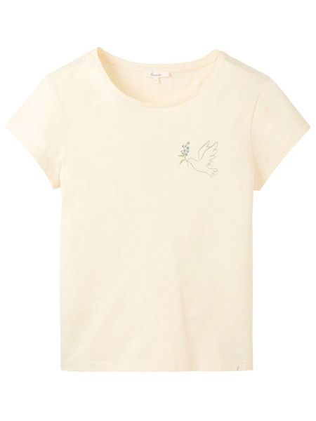 TRANQUILLO T-Shirt Dove soft white