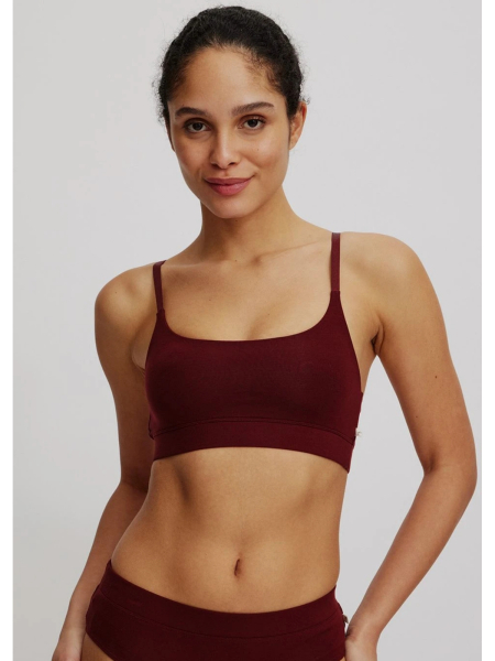 TRANQUILLO Tencel™-Bralette fired brick