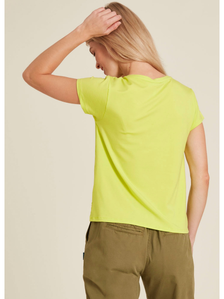 TRANQUILLO T-Shirt Basic Tencel™ primrose 2