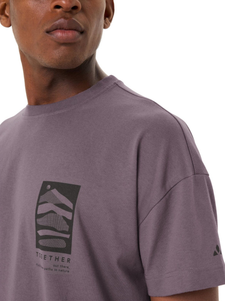 VAUDE T-Shirt Redmont Heavyweight purple ash 3