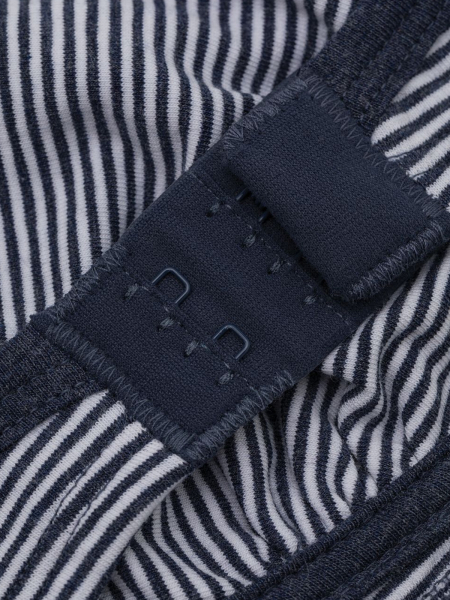 COMAZO|EARTH BH ohne Bügel marine melange geringelt 6