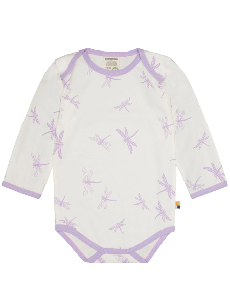 LOUD + PROUD Body Langarm Libellen lilac