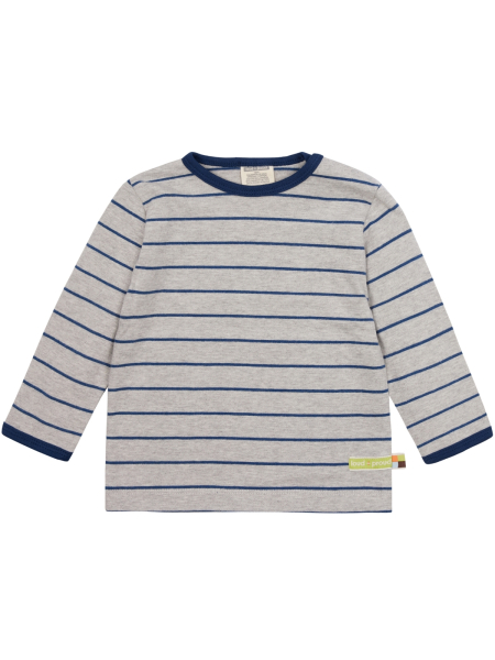 LOUD + PROUD Langarmshirt Streifen silver/navy