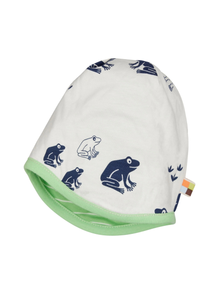 LOUD + PROUD Wendemütze Frösche opal 2